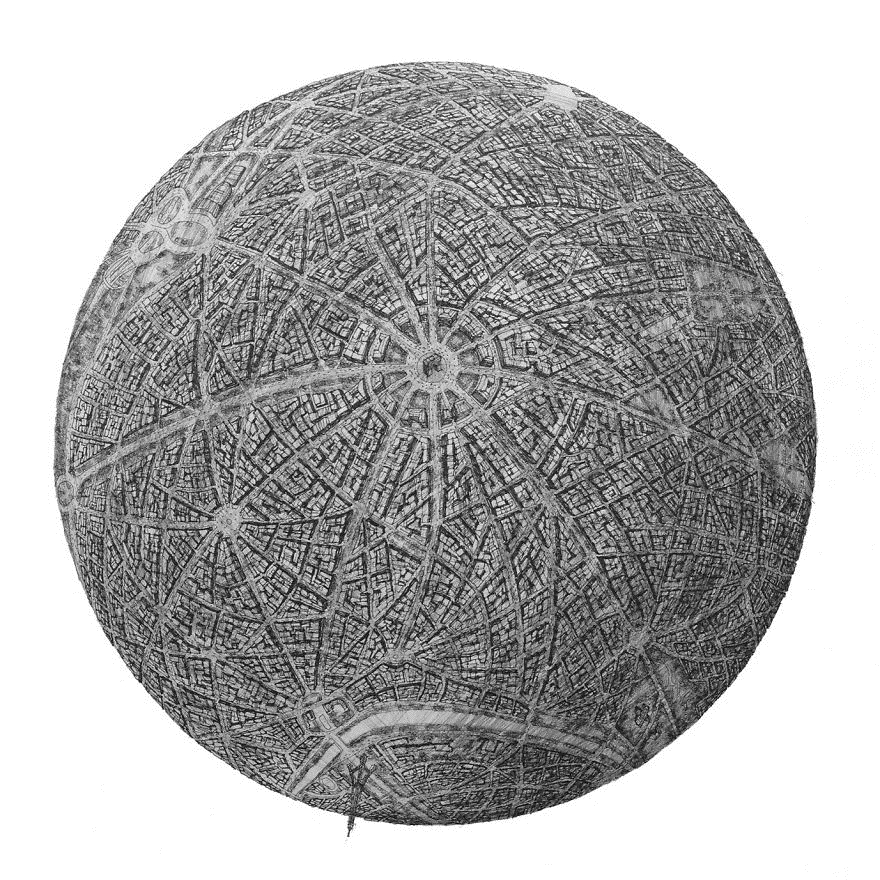 Archisearch - THE ARCHITECT WHO ILLUSTRATES CITIES AS REDOUBTABLE DEATH STARS FROM THE STAR WARS SERIES