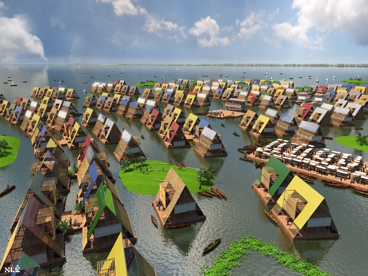 Archisearch - Design for water communities, Lagos, Nigeria by NLE (c) NLE