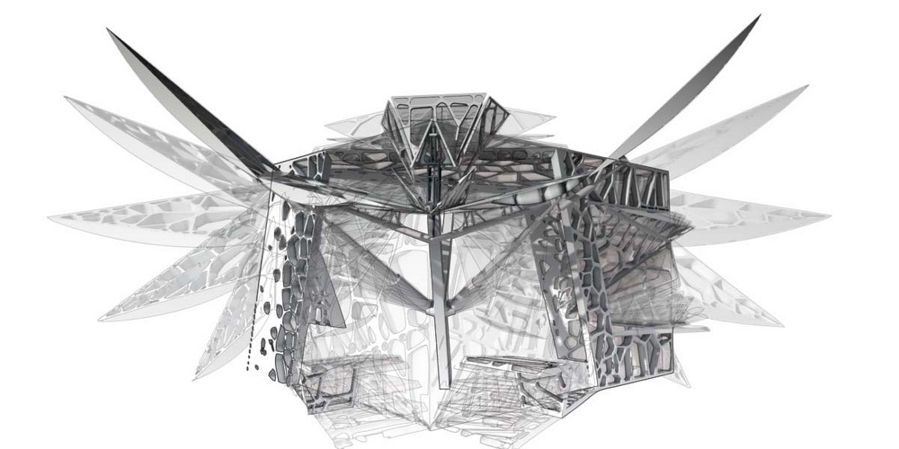 Archisearch TRANSFORMER LIKE ZOOMLION HEADQUARTERS EXHIBITION CENTER |  amphibianArc