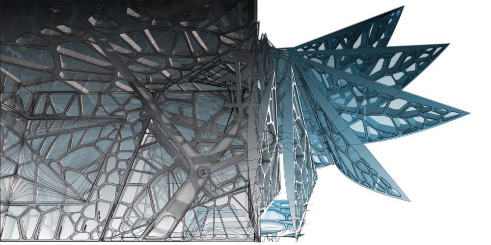 Archisearch TRANSFORMER LIKE ZOOMLION HEADQUARTERS EXHIBITION CENTER |  amphibianArc