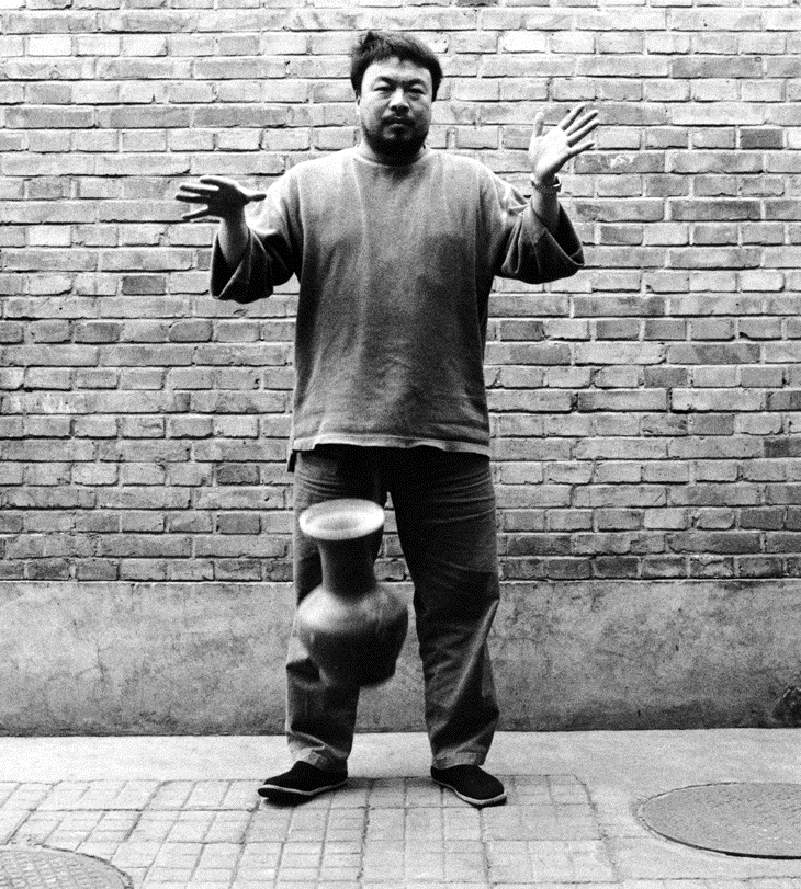 Archisearch - Ai Weiwei, second panel of the triptych Dropping a Han Dynasty Urn
