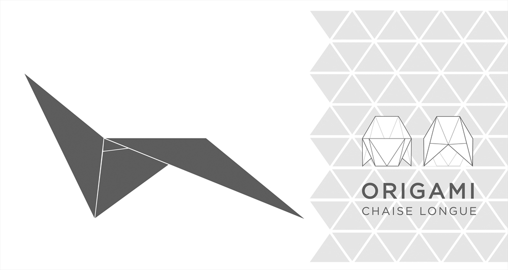 Archisearch - Dimitrios Sergentakis / Origami Chaise Longue