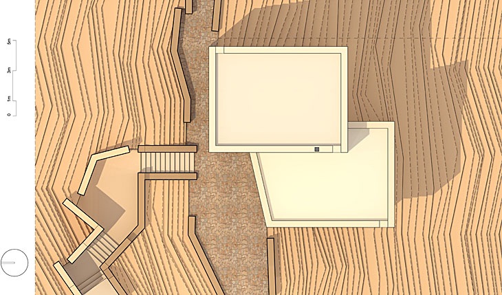 Archisearch - » Duetheke [Architheke XI]: Siamese Rural Turrette Residential Prototype Architectural Design: Aristotheke (Design Research)