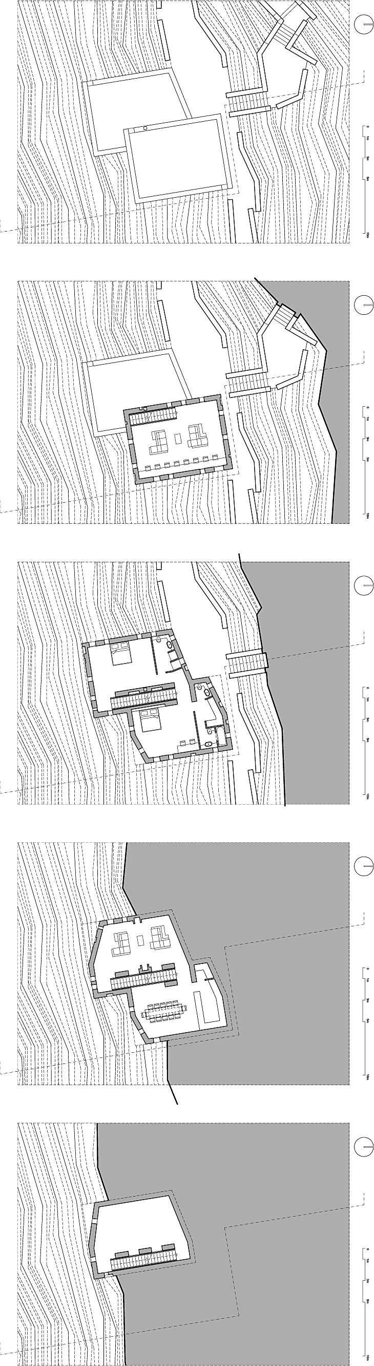 Archisearch - » Duetheke [Architheke XI]: Siamese Rural Turrette Residential Prototype Architectural Design: Aristotheke (Design Research)