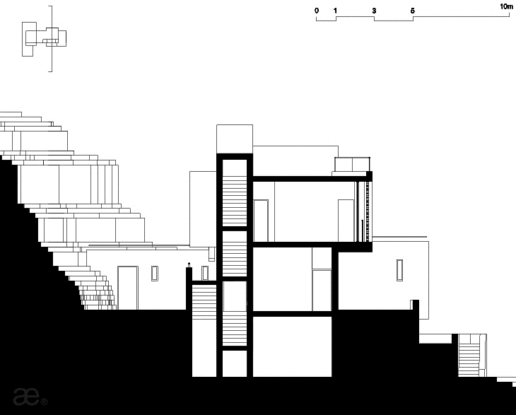 Archisearch - East Cross Section Sequence, Echintheque by Aristotheke Eutectonics