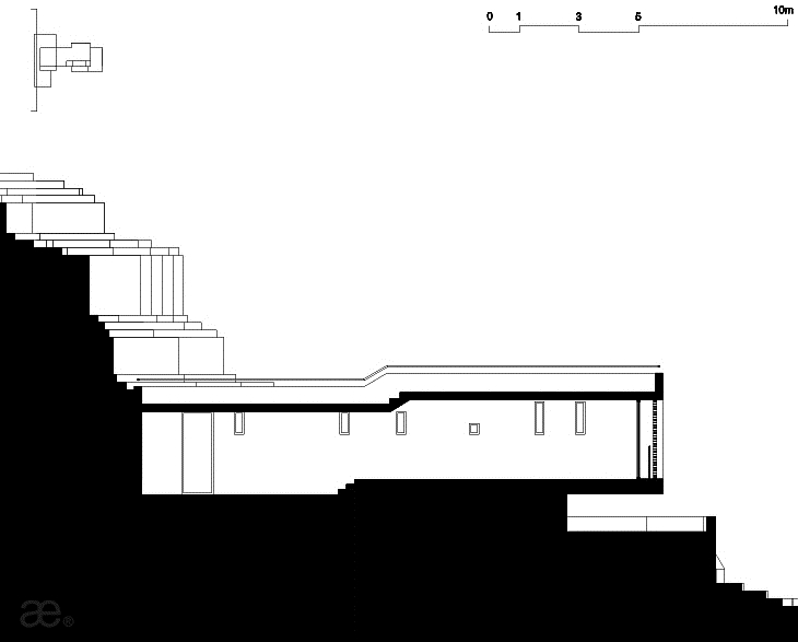 Archisearch - East Cross Section Sequence, Echintheque by Aristotheke Eutectonics