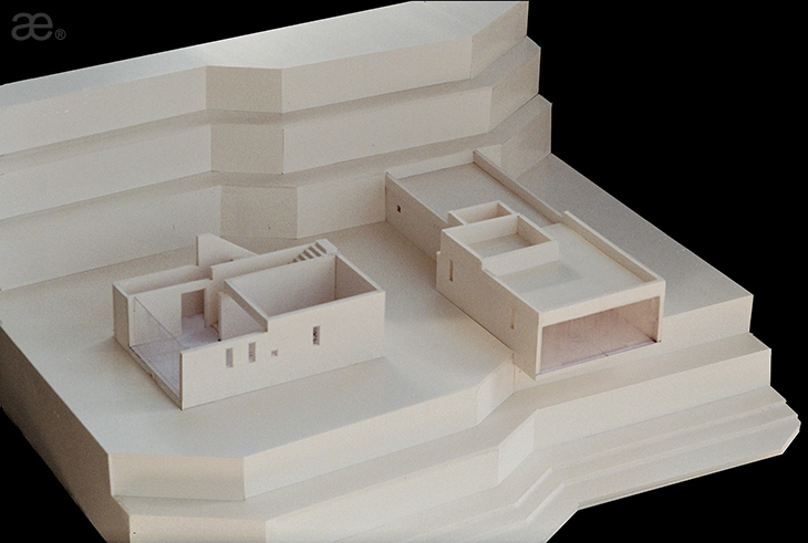 Archisearch - Paper Model, Ground Floor, Echintheque by Aristotheke Eutectonics 