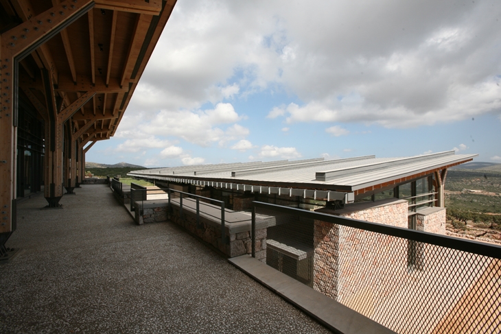 Archisearch - The lower wing seen from the terrace of the upper wing. (c) Kizis Architects