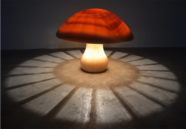 Archisearch ELEFTHERIOS AMBATZIS DESIGNS THE FOSSILISED MUSHROOM LIGHTNING