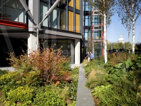 Archisearch NEO BANKSIDE RESIDENTIAL DEVELOPMENT | GILLESPIES LANDSCAPE ARCHITECTS AND ROGERS STIRK HARBOUR+PARTNERS ARCHITECTS | LONDON_UNITED KINGDOM