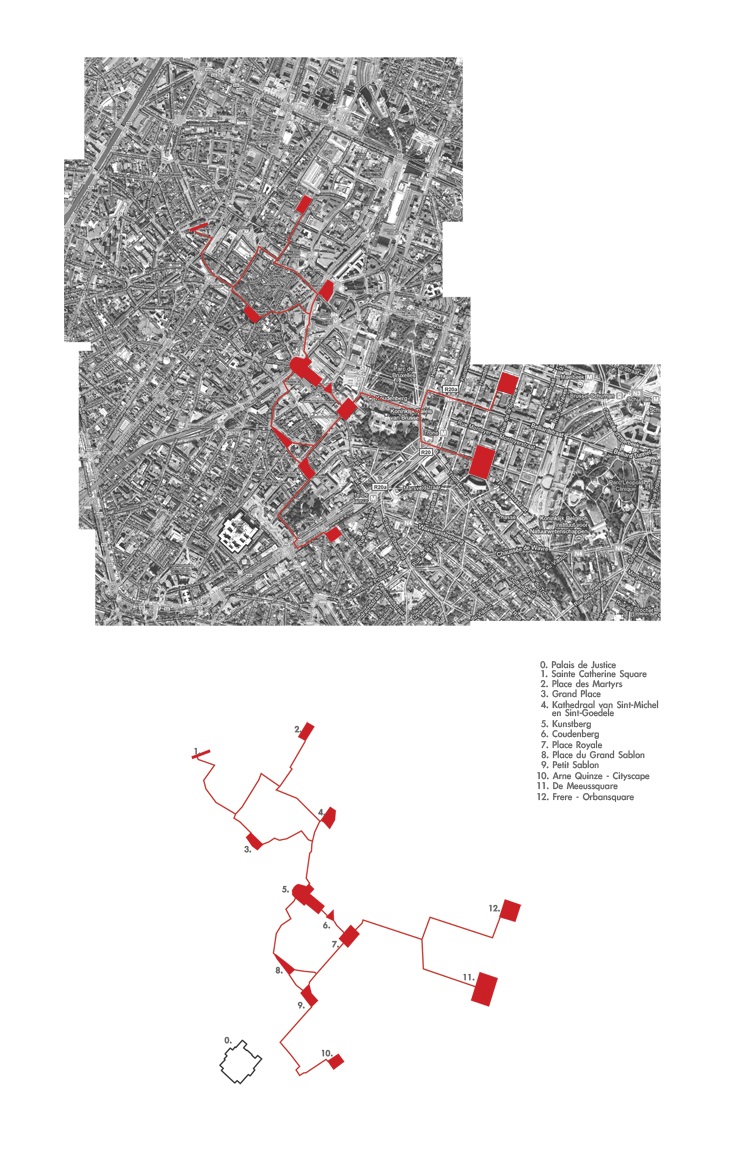 Archisearch INTERNATIONAL IDEAS CONTEST BRUSSELS COURTHOUSE / IMAGINE THE FUTURE / AGAINST SYMMETRY / EUROPE STUDIO ARCHITETCS