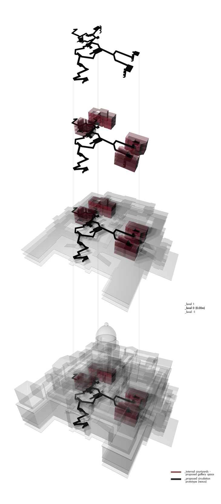 Archisearch INTERNATIONAL IDEAS CONTEST BRUSSELS COURTHOUSE / IMAGINE THE FUTURE / AGAINST SYMMETRY / EUROPE STUDIO ARCHITETCS