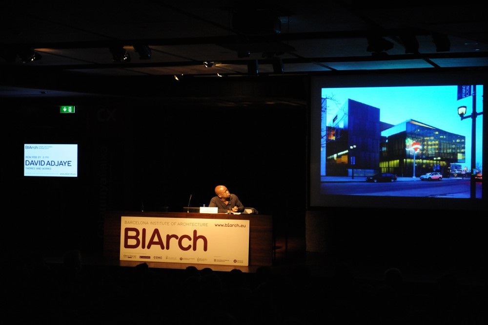 Archisearch BIArch / OPEN LECTURES: DAVID ADJAYE 