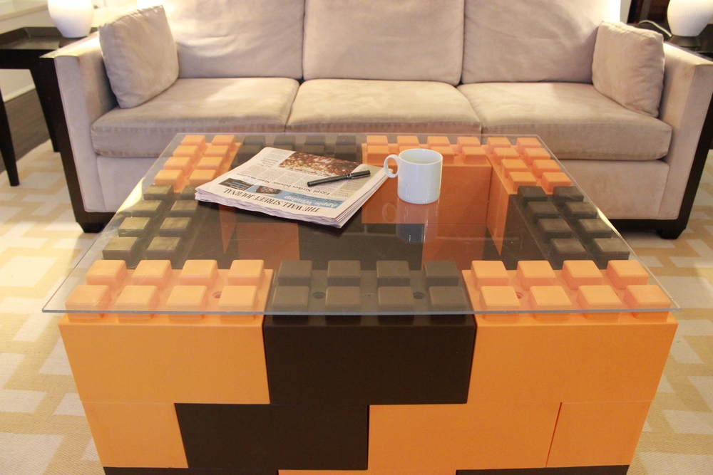Archisearch - EverBlock made living room table