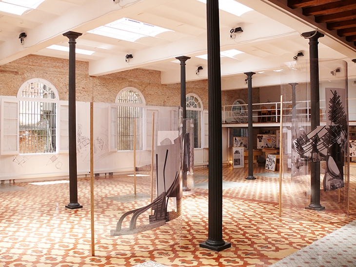 Archisearch - Barcelona Exhibition Space. Fundation Enric Miralles