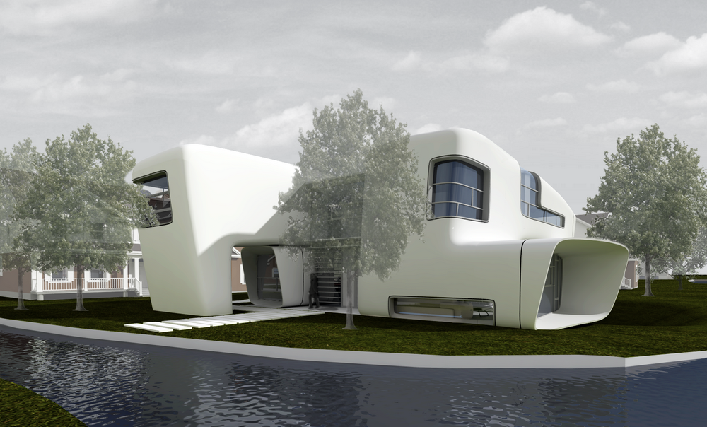 Archisearch - CALLIGRAPHY IN SPACE / amphibianArc