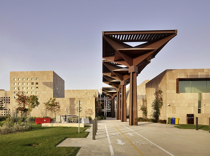 Archisearch HBKU STUDENT CENTER BY LEGORRETA + LEGORRETA IN DOHA PHOTOGRAPHED BY PYGMALION KARATZAS