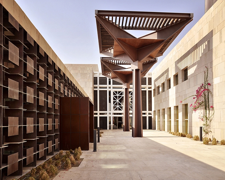 Archisearch HBKU STUDENT CENTER BY LEGORRETA + LEGORRETA IN DOHA PHOTOGRAPHED BY PYGMALION KARATZAS