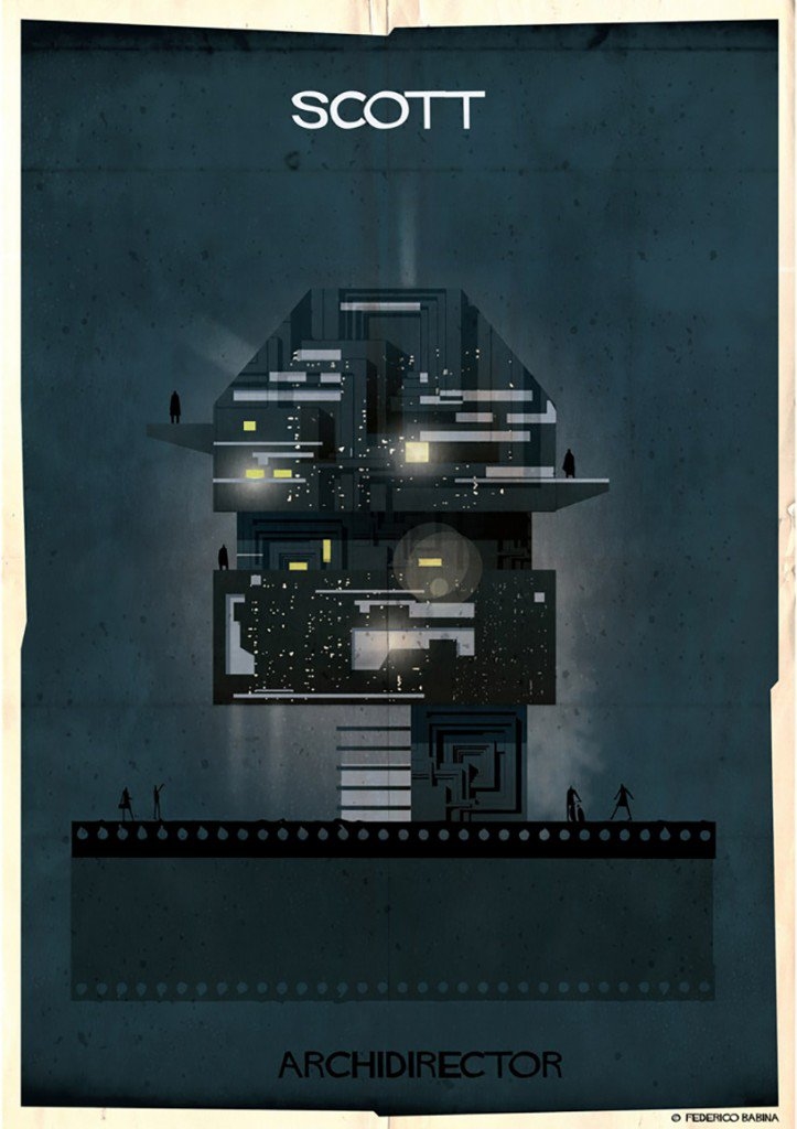 Archisearch FEDERICO BABINA ILLUSTRATES FAMOUS DIRECTORS' HOUSES