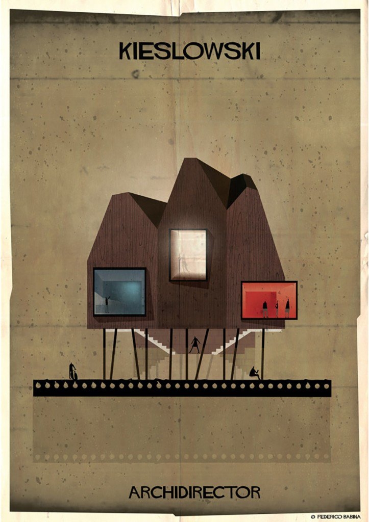 Archisearch FEDERICO BABINA ILLUSTRATES FAMOUS DIRECTORS' HOUSES