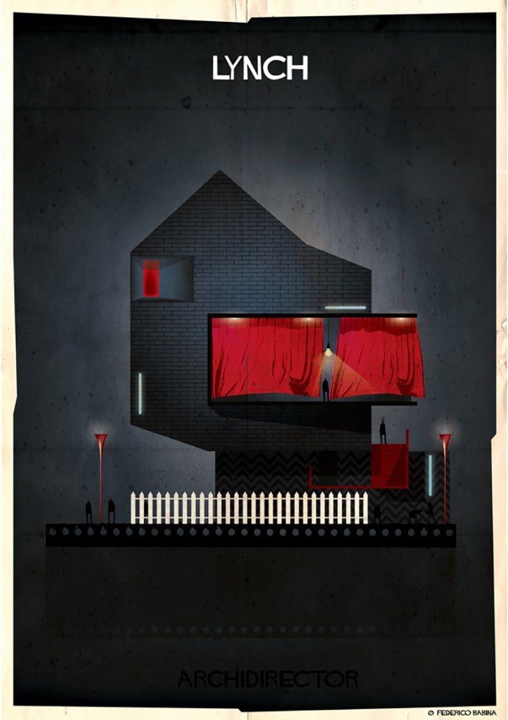 Archisearch FEDERICO BABINA ILLUSTRATES FAMOUS DIRECTORS' HOUSES