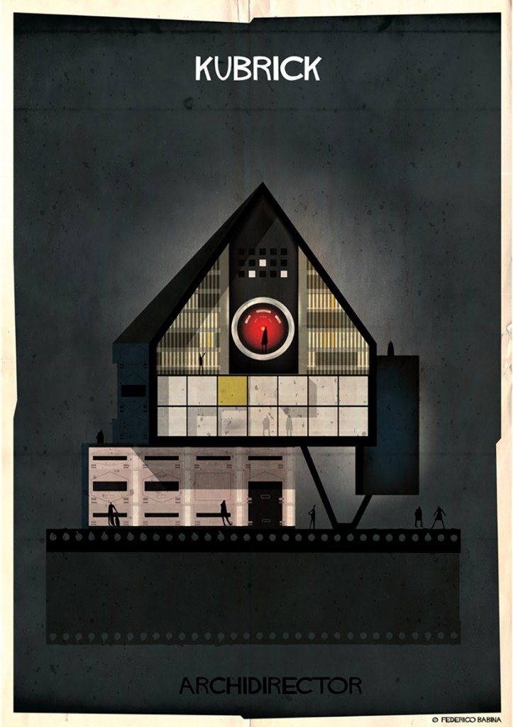 Archisearch FEDERICO BABINA ILLUSTRATES FAMOUS DIRECTORS' HOUSES