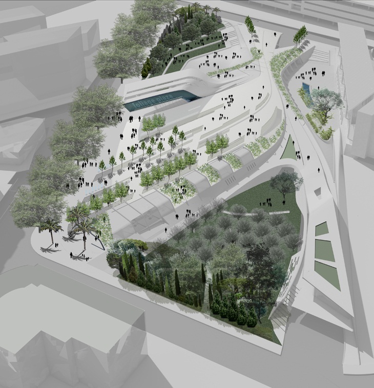 Archisearch - ARCHITECTURAL COMPETITION FOR THE REDESIGN OF THE OLD GSP AREA | URBAN FOLIAGE | FEREOS ARCHITECTS & ASSOCIATES