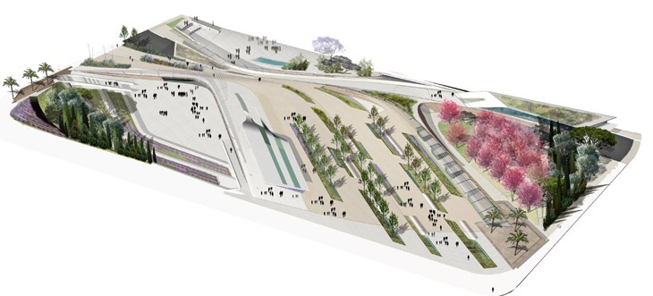 Archisearch ARCHITECTURAL COMPETITION FOR THE REDESIGN OF THE OLD GSP AREA | URBAN FOLIAGE | FEREOS ARCHITECTS & ASSOCIATES