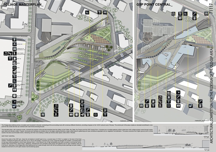 Archisearch ARCHITECTURAL COMPETITION FOR THE REDESIGN OF THE OLD GSP AREA | URBAN FOLIAGE | FEREOS ARCHITECTS & ASSOCIATES