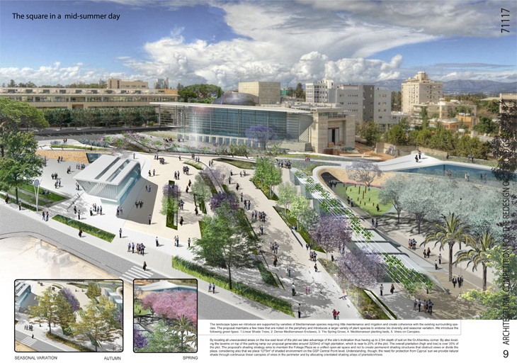 Archisearch ARCHITECTURAL COMPETITION FOR THE REDESIGN OF THE OLD GSP AREA | URBAN FOLIAGE | FEREOS ARCHITECTS & ASSOCIATES