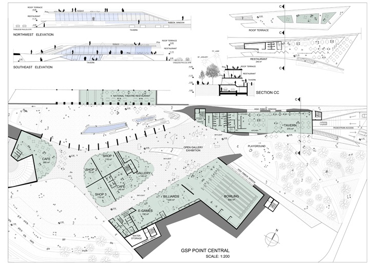 Archisearch ARCHITECTURAL COMPETITION FOR THE REDESIGN OF THE OLD GSP AREA | URBAN FOLIAGE | FEREOS ARCHITECTS & ASSOCIATES