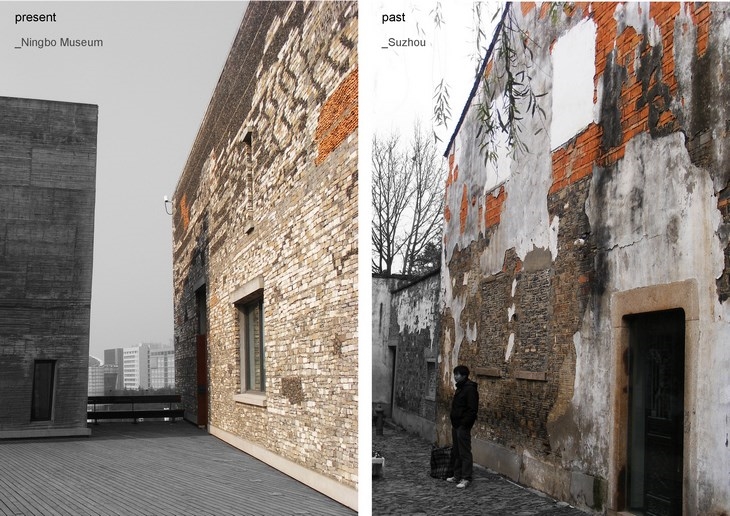Archisearch - Ningbo History Museum (left), a traditional building in Suzhou (right)
