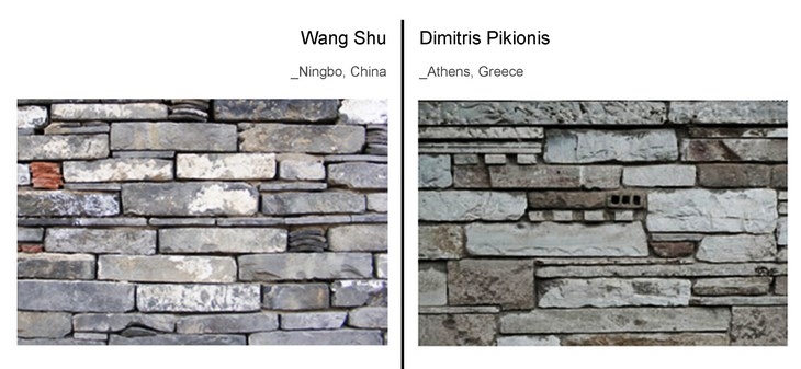 Archisearch - Ningbo History Museum (left), the landscaping of the acropolis of Athens (right)