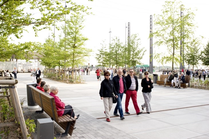 Archisearch TJORBÖRN ANDERSSON WITH SWECO ARCHITECTS DESIGN HYLLIE PLAZA IN MALMÖ, SWEDEN