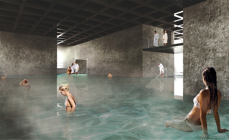 Archisearch - F. LIAKOS, I. MARCANTONATOU & A. GIANNARAS WON AN HONOURABLE MENTION FOR A FOOD & WELLNESS CLUB IN YAC