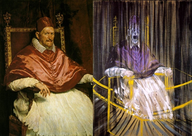 Archisearch - Study after Velázquez’s Portrait of Pope Innocent X is a 1953 painting by Francis Bacon. The work shows a distorted version of the Portrait of Innocent X painted by the Spanish artist Diego Velázquez in 1650.