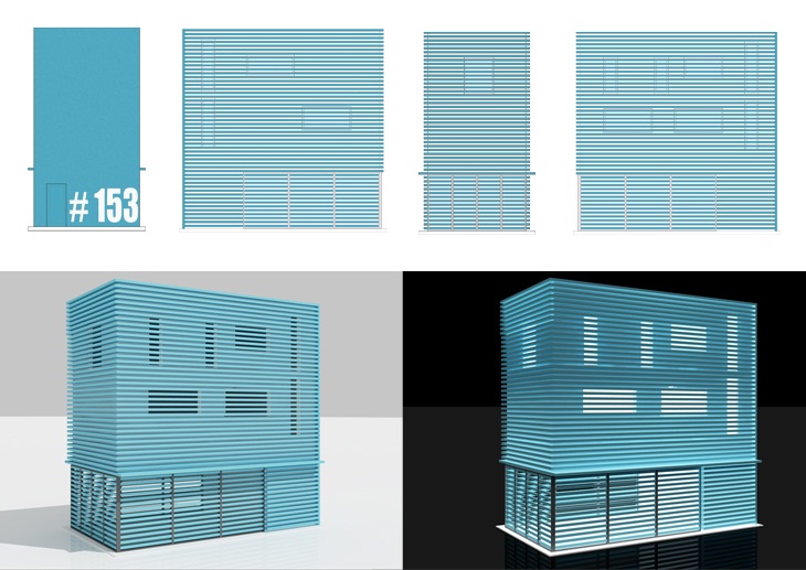 Archisearch - Όψεις και προοπτική άποψη της κάθε μονάδας