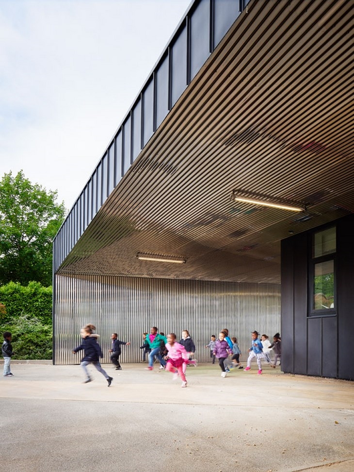 Archisearch - Nursery School Extension, Mantes-la-Ville, France / Graal Architecture (c) David Foessel