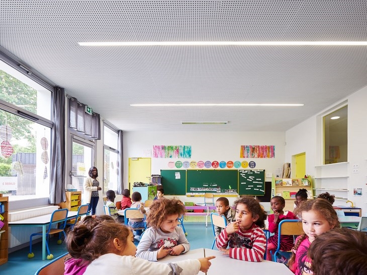 Archisearch - Nursery School Extension, Mantes-la-Ville, France / Graal Architecture (c) David Foessel