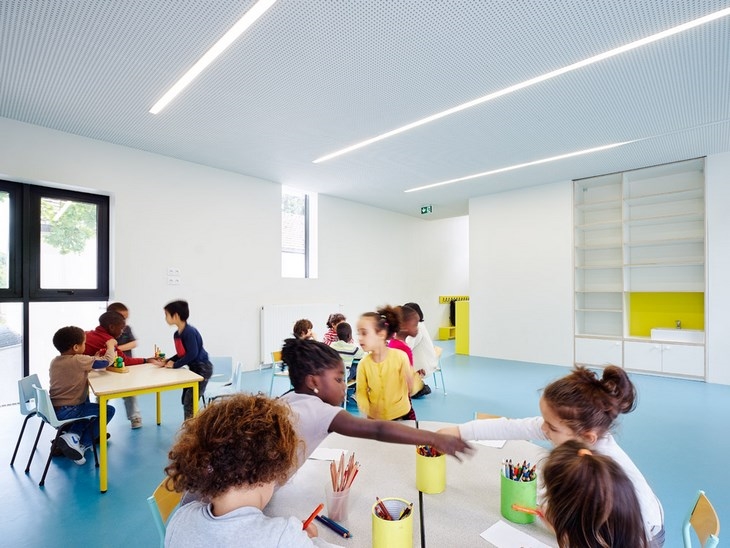 Archisearch - Nursery School Extension, Mantes-la-Ville, France / Graal Architecture (c) David Foessel