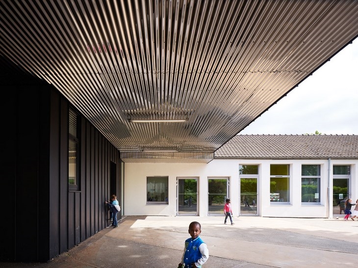 Archisearch - Nursery School Extension, Mantes-la-Ville, France / Graal Architecture (c) David Foessel