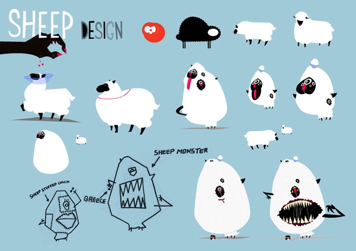 Archisearch - THE GREEK CRISIS , EXPLAINED (SHEEP DESIGN)