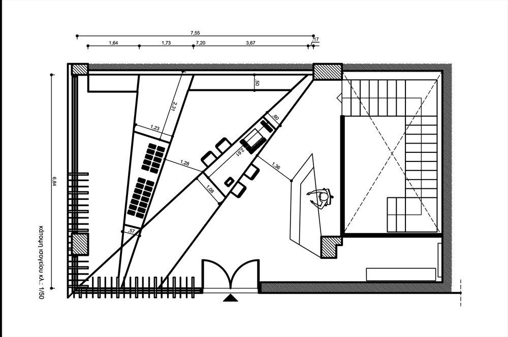 Archisearch - Legrand Showroom / Ground Floor Plan / Golden Ratio