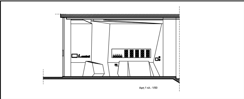 Archisearch - Legrand Showroom / Ground Floor Elevation / Golden Ratio