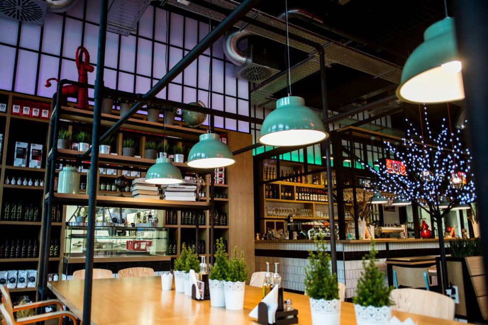 Archisearch - Gruppo - Decorativo designs an All day bar restaurant in Karlsruhe Berlin