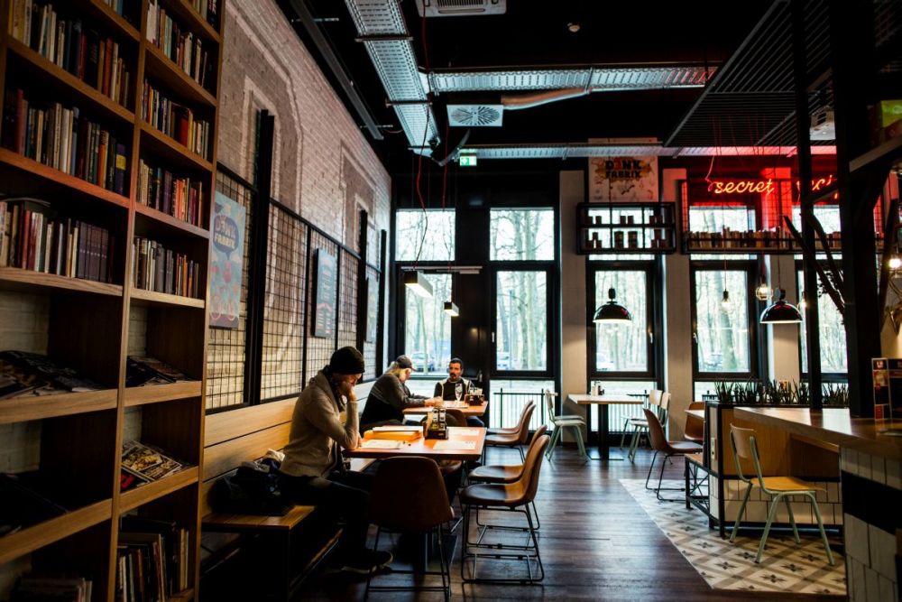 Archisearch - Gruppo - Decorativo designs an All day bar restaurant in Karlsruhe Berlin
