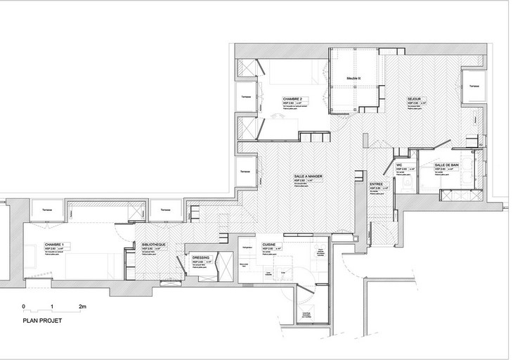 Archisearch - Project Plan / Arsenal Flat / h2o architects