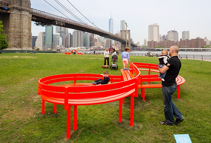 Archisearch JEPPE HEIN: PLEASE TOUCH THE ART / BROOKLYN BRIDGE PARK, NYC