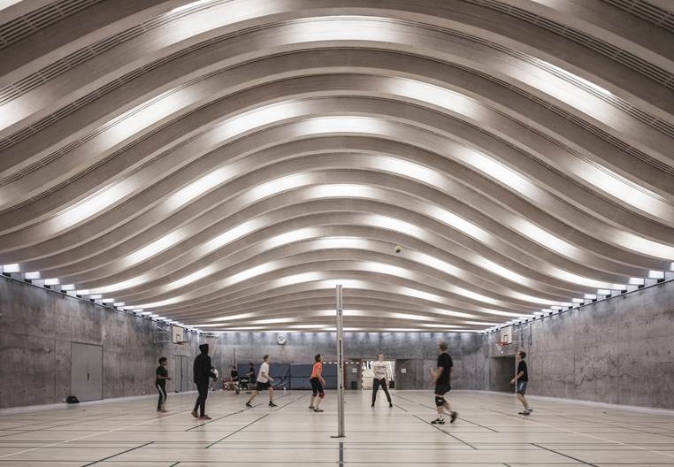 Archisearch BIG COMPLETES SPORTS & ARTS EXPANSION AT GL. HELLERUP GYMNASIUM 