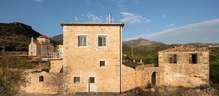 Archisearch - RECONSTRUCTION OF A STONE HOUSE | hhharchitects 